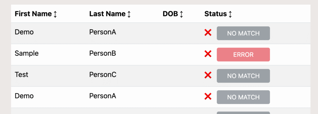 Status Indicators — Processing Complete